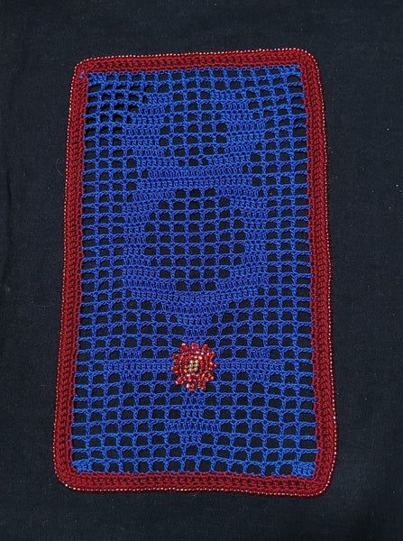 Custom Mercury Filet Crochet Panel