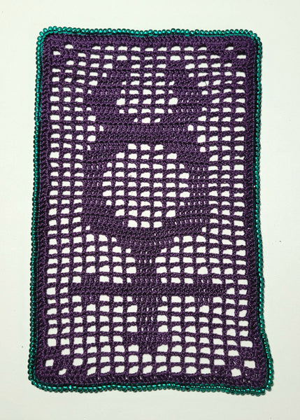 Custom Mercury Filet Crochet Panel
